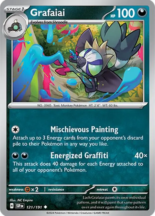 Grafaiai (121/191) [Scarlet & Violet: Surging Sparks] 1