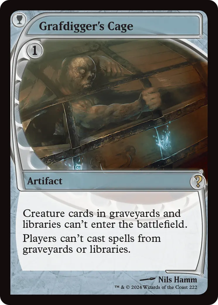 Grafdigger's Cage (Future Sight) [Mystery Booster 2] 1