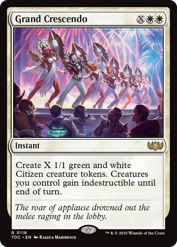 Grand Crescendo [Tarkir: Dragonstorm Commander] 1