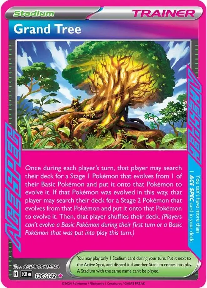 Grand Tree (136/142) [Scarlet & Violet: Stellar Crown] 1