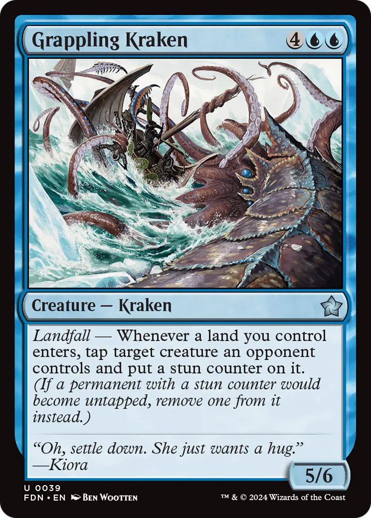 Grappling Kraken [Foundations] 1
