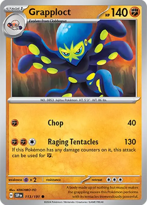 Grapploct (113/191) [Scarlet & Violet: Surging Sparks] 1