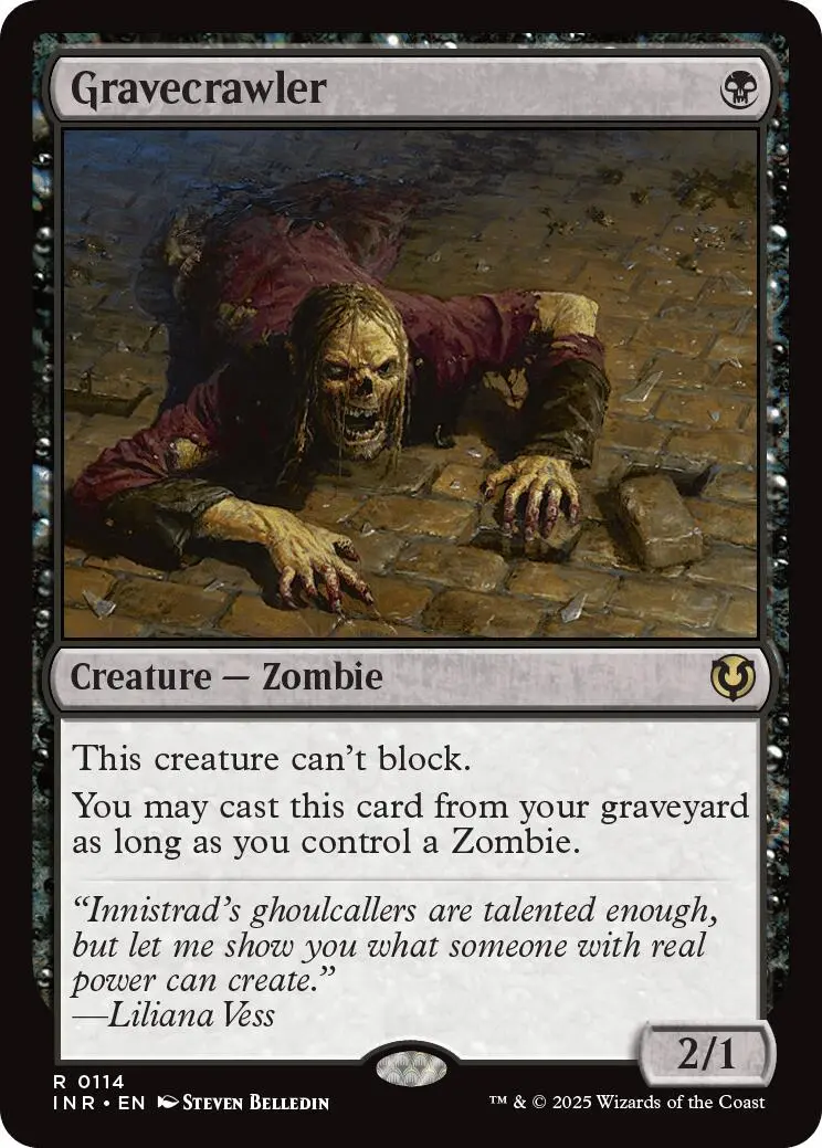 Gravecrawler [Innistrad Remastered] 1