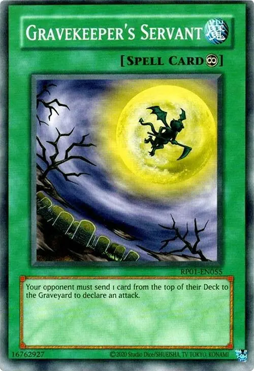 Gravekeeper's Servant [Rp01-En055] Common 1