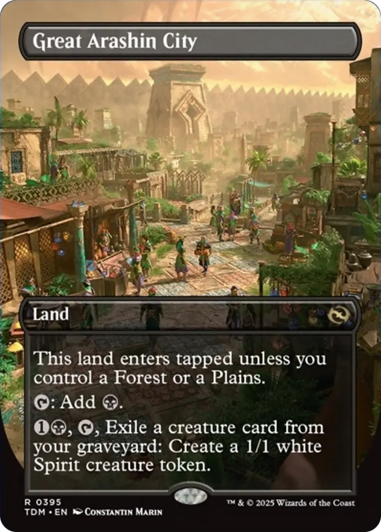 Great Arashin City (Borderless) [Tarkir: Dragonstorm] 1