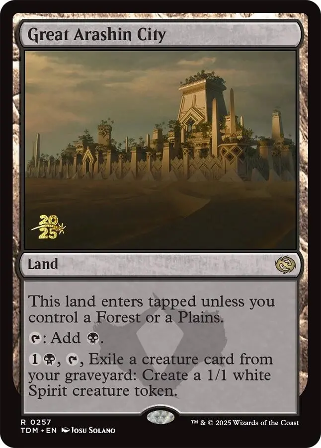 Great Arashin City [Tarkir: Dragonstorm Prerelease Promos] 1