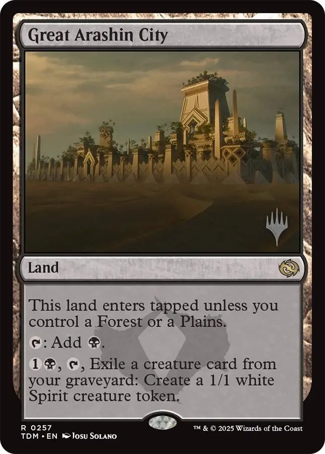 Great Arashin City [Tarkir: Dragonstorm Promos] 1