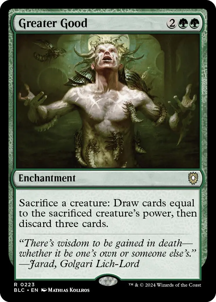 Greater Good [Bloomburrow Commander] 1