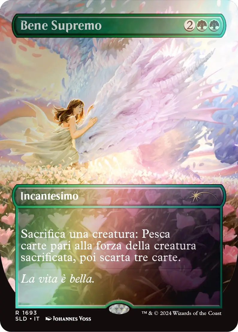 Greater Good (Italian) - "Bene Supremo" (Rainbow Foil) [Secret Lair Drop Series] 1