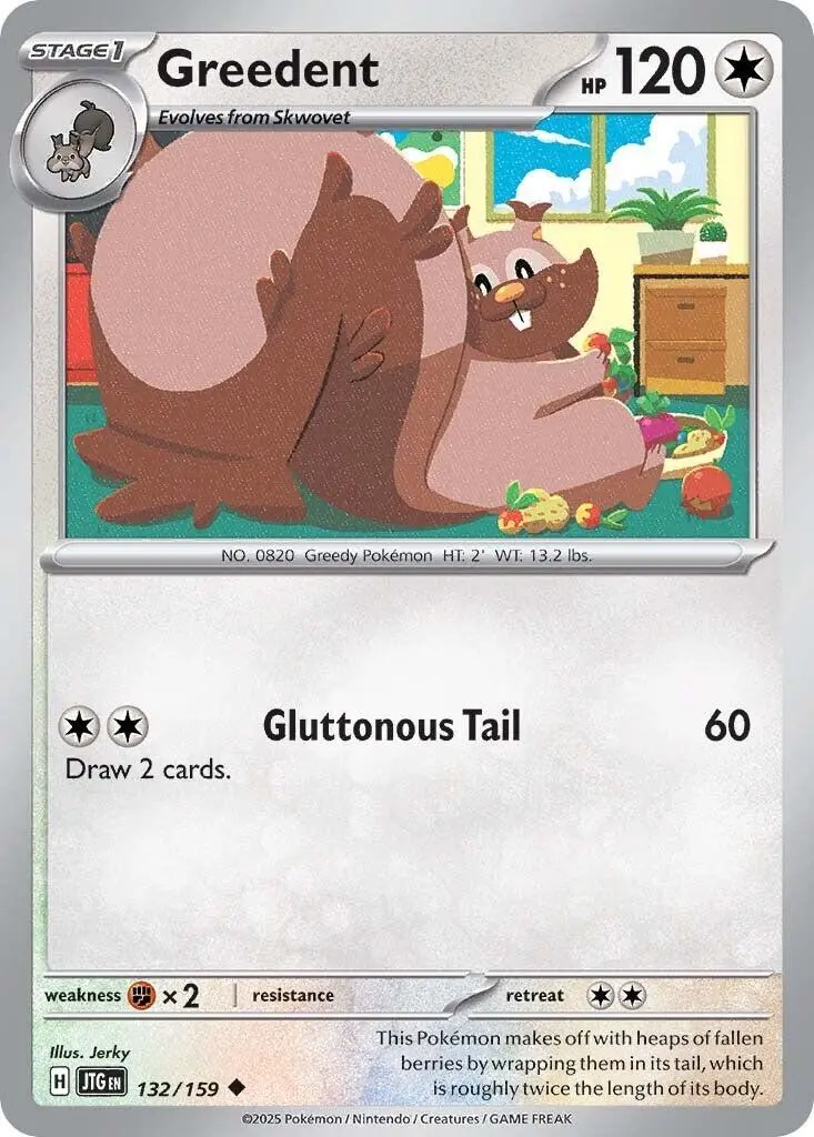 Greedent (132/159) [Scarlet & Violet: Journey Together] 1