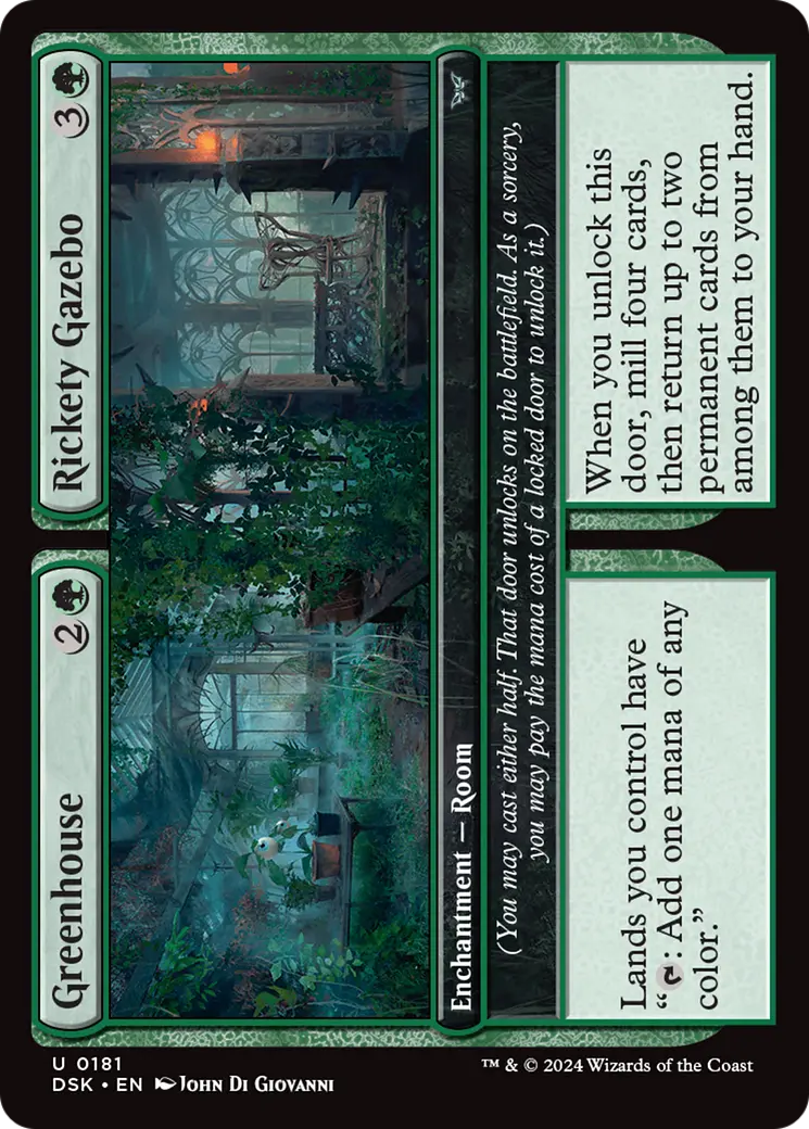 Greenhouse // Rickety Gazebo [Duskmourn: House Of Horror] 1