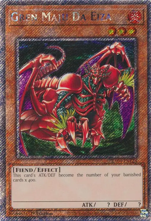Gren Maju Da Eiza [Ra04-En124] Platinum Secret Rare 1