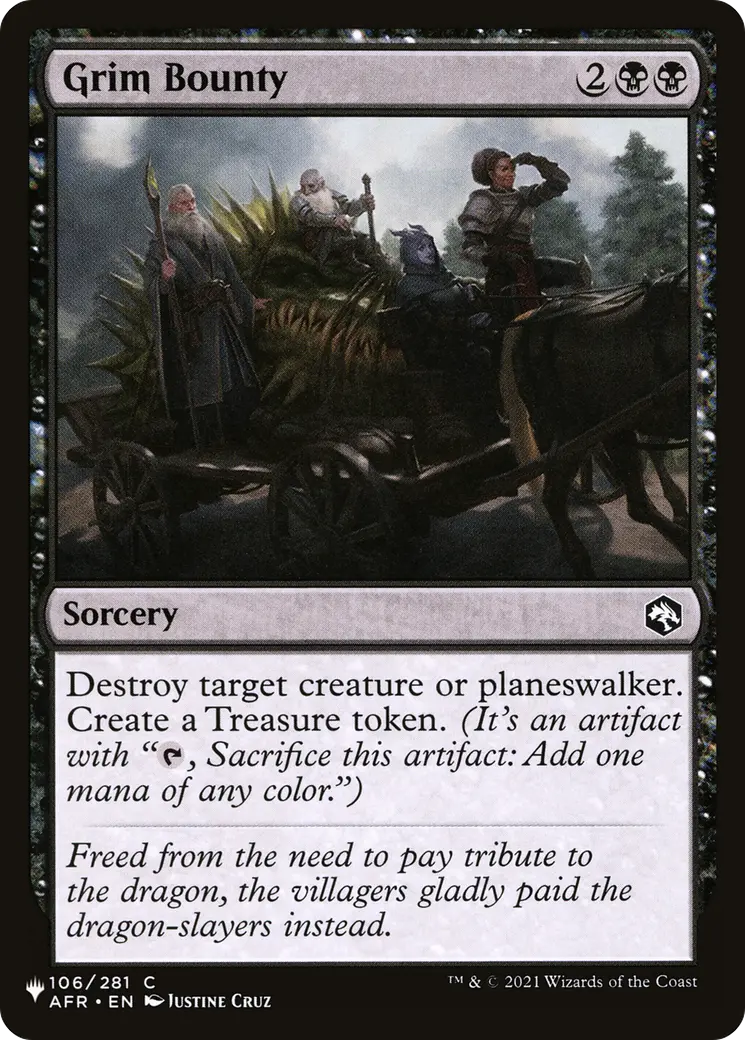 Grim Bounty [The List] 1
