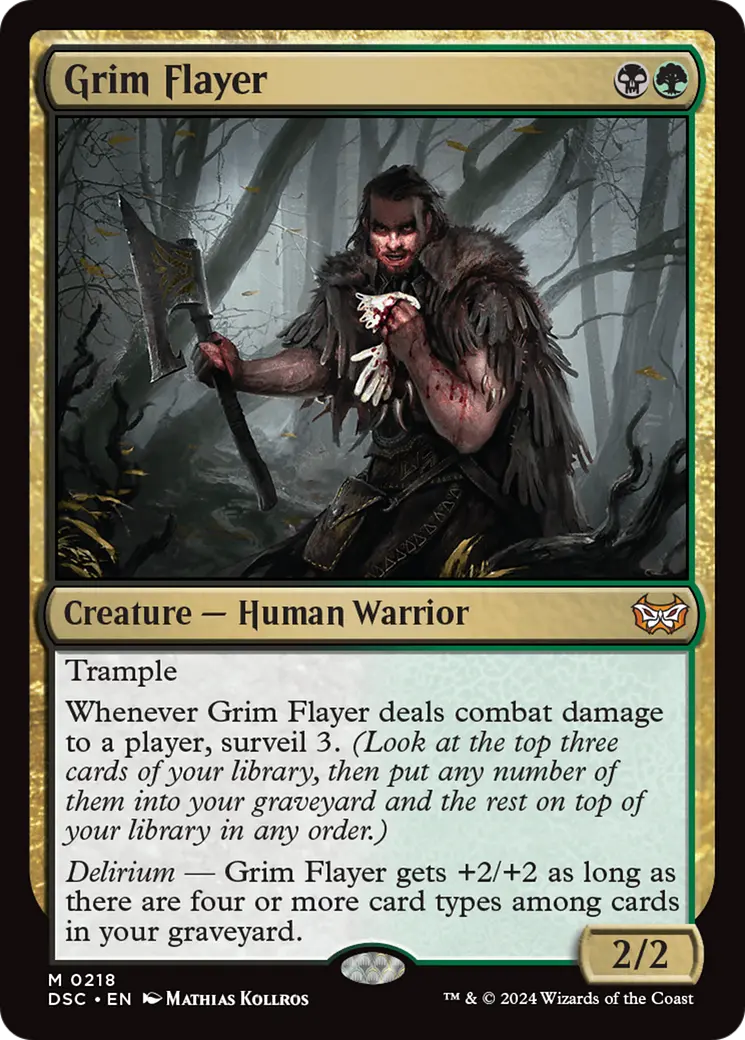 Grim Flayer [Duskmourn: House Of Horror Commander] 1