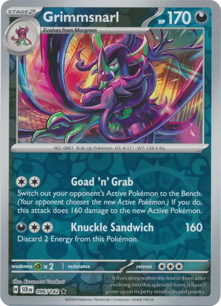 Grimmsnarl (096/142) [Scarlet & Violet: Stellar Crown] 1