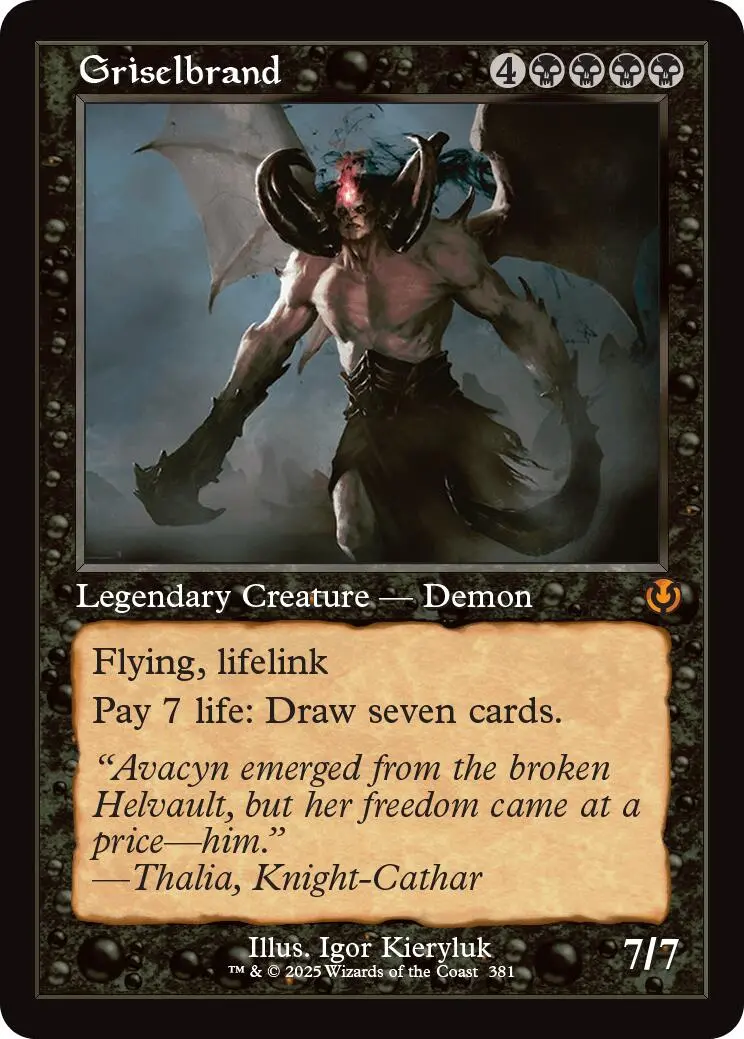 Griselbrand (Retro Frame) [Innistrad Remastered] 1