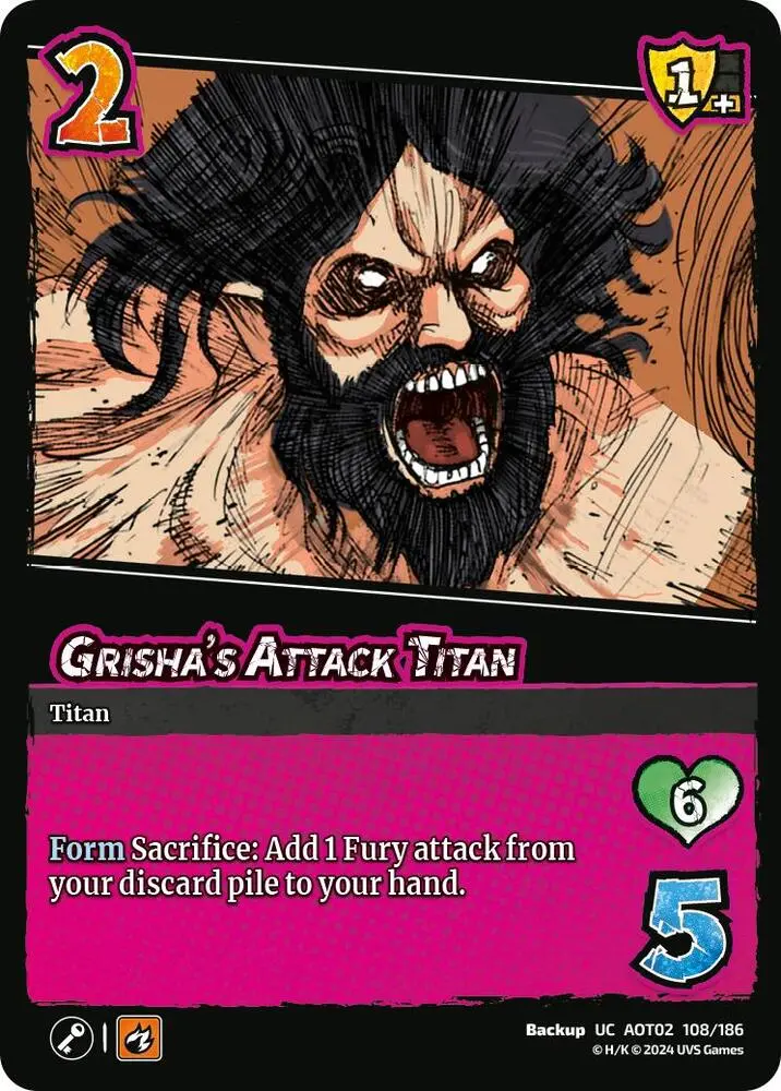 Grisha's Attack Titan - Attack On Titan: Origins Of Power (Aot02) 1
