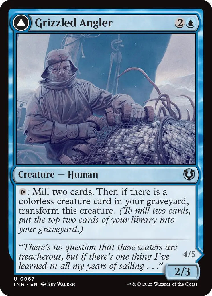 Grizzled Angler // Grisly Anglerfish [Innistrad Remastered] 1