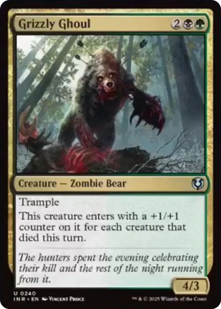 Grizzly Ghoul [Innistrad Remastered] 1
