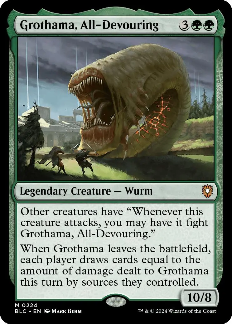 Grothama, All-Devouring [Bloomburrow Commander] 1