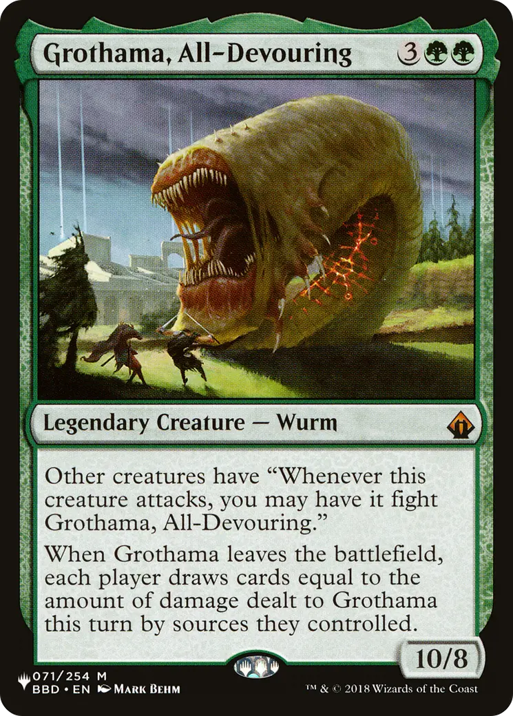 Grothama, All-Devouring [The List] 1