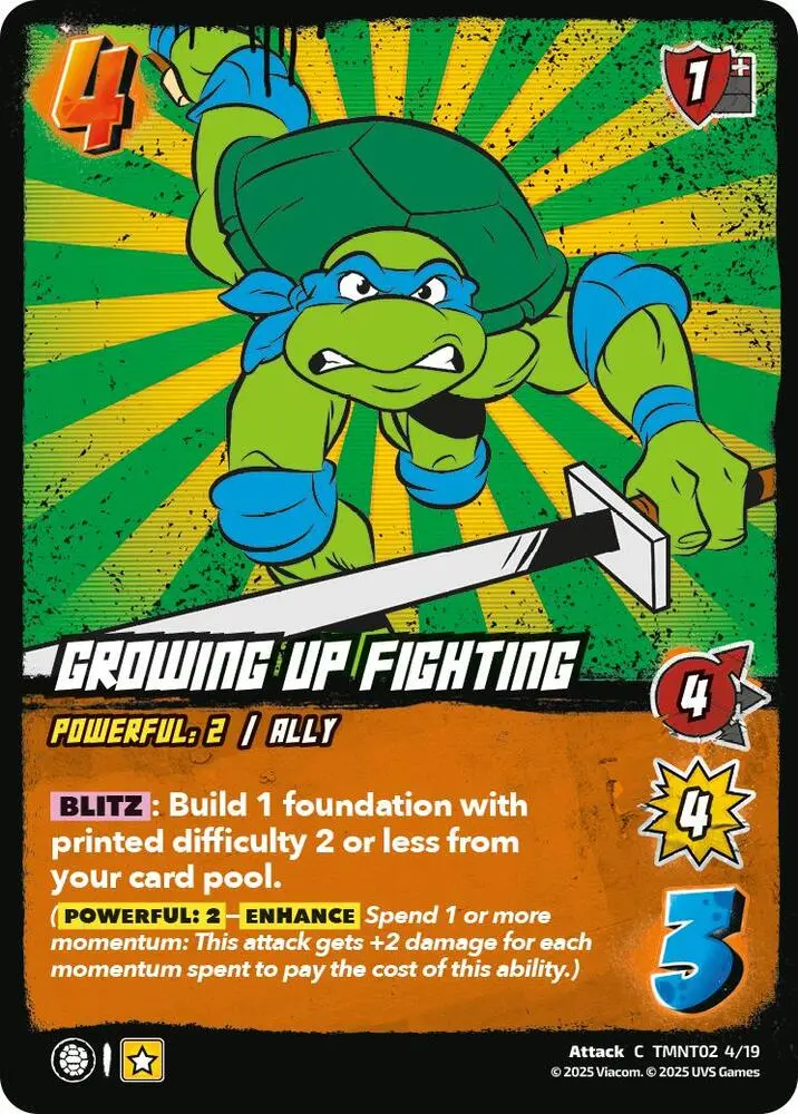 Growing Up Fighting (Tmnt02) - Teenage Mutant Ninja Turtles (Tmnt) 1
