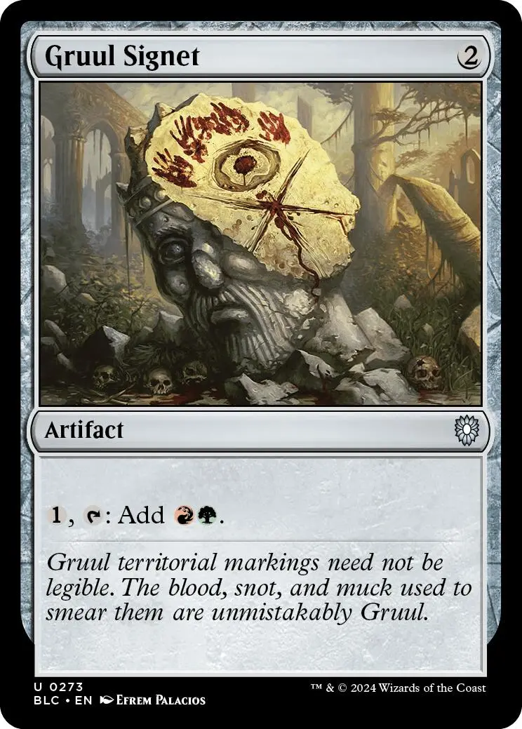 Gruul Signet [Bloomburrow Commander] 1