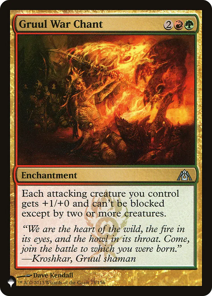 Gruul War Chant [The List] 1