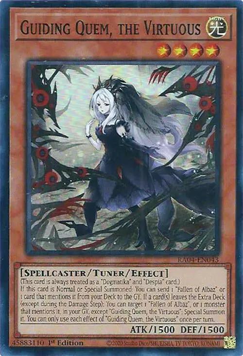 Guiding Quem, The Virtuous [Ra04-En043] Super Rare 1