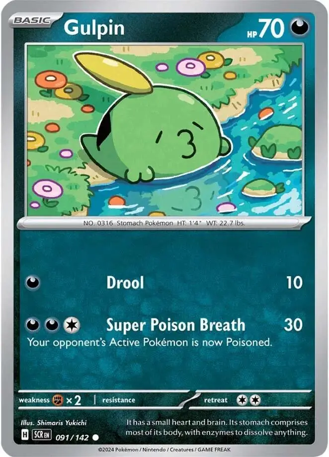 Gulpin (091/142) [Scarlet & Violet: Stellar Crown] 1