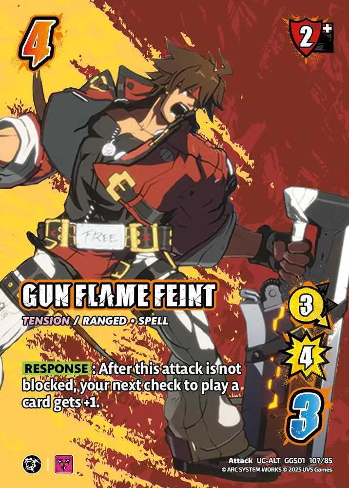 Gun Flame Feint (Alternate Art) - Guilty Gear -Strive- 1