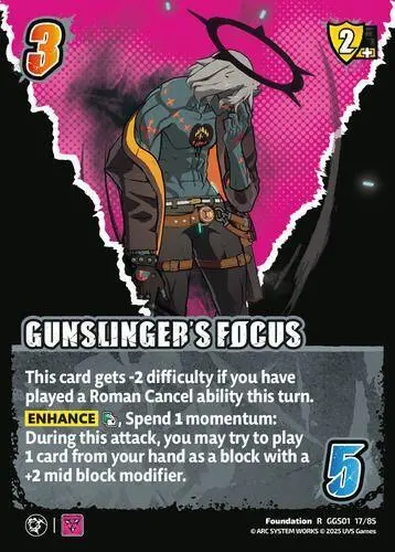 Gunslinger's Focus - Guilty Gear -Strive- 1