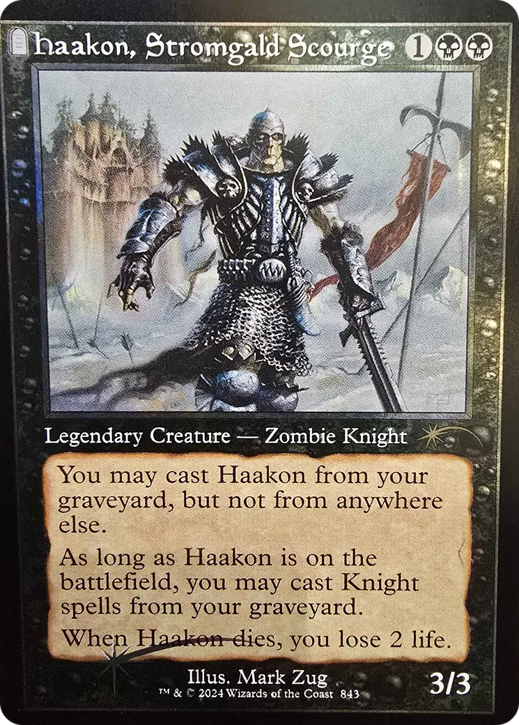 Haakon, Stromgald Scourge (Retro Frame) [Secret Lair Drop Series] 1