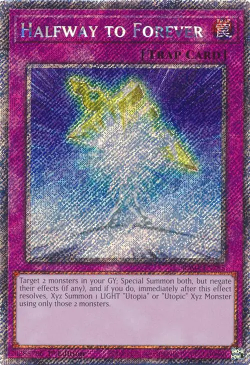 Halfway To Forever [Ra04-En285] Platinum Secret Rare 1