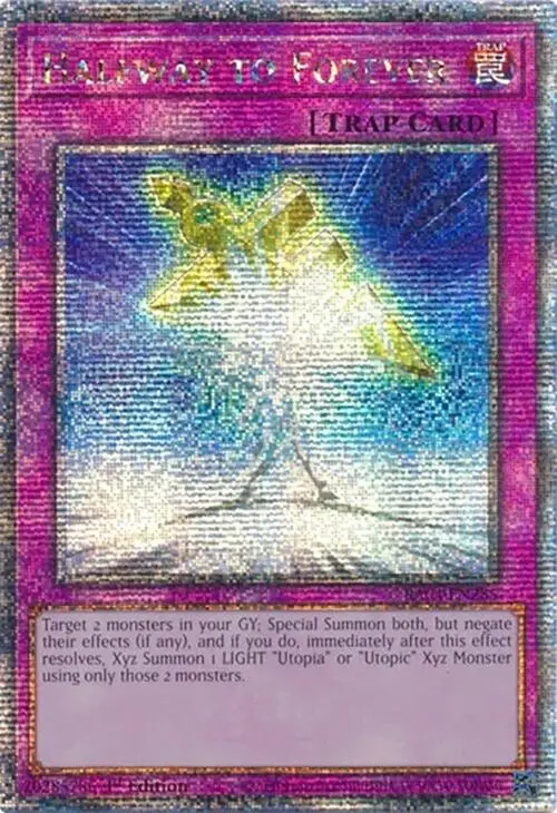 Halfway To Forever [Ra04-En285] Quarter Century Secret Rare 1