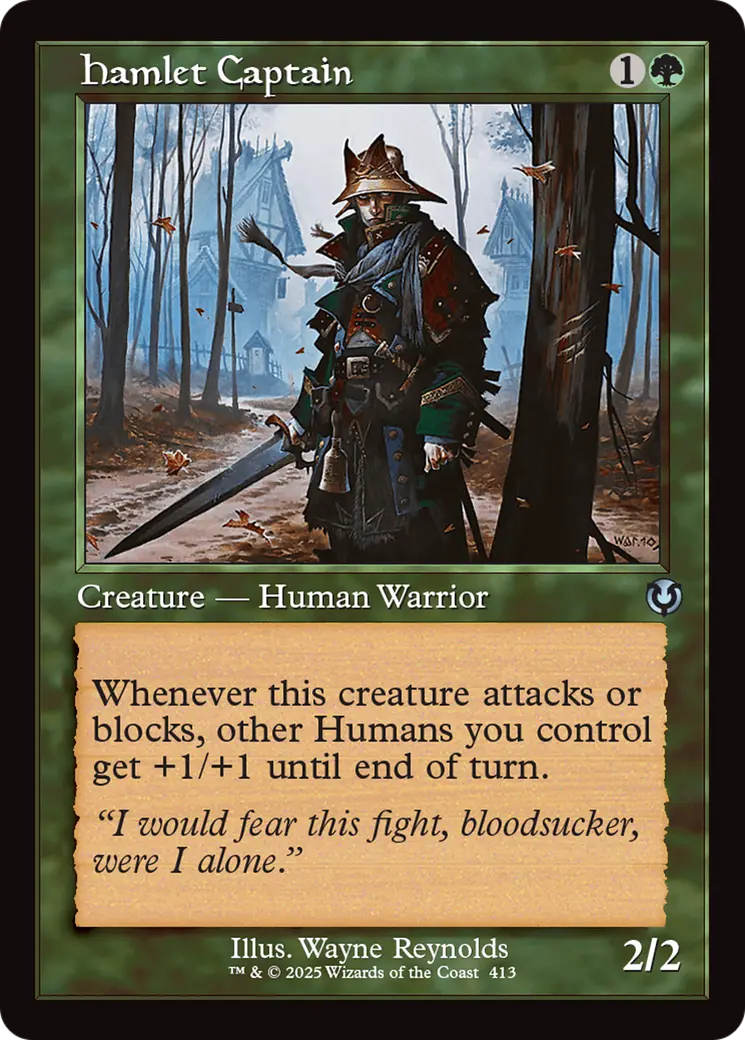 Hamlet Captain (Retro Frame) [Innistrad Remastered] 1