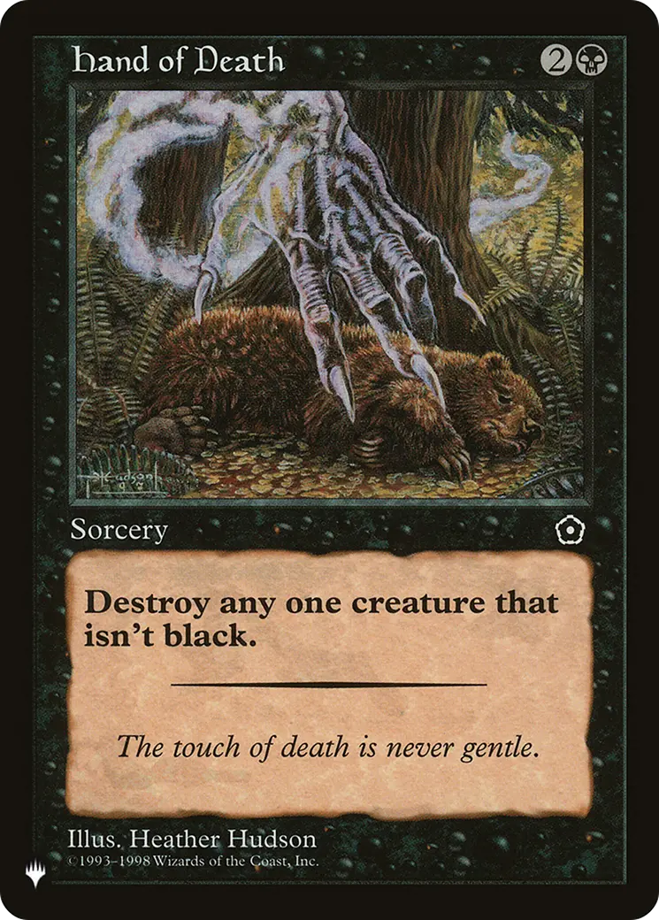 Hand Of Death [The List] 1