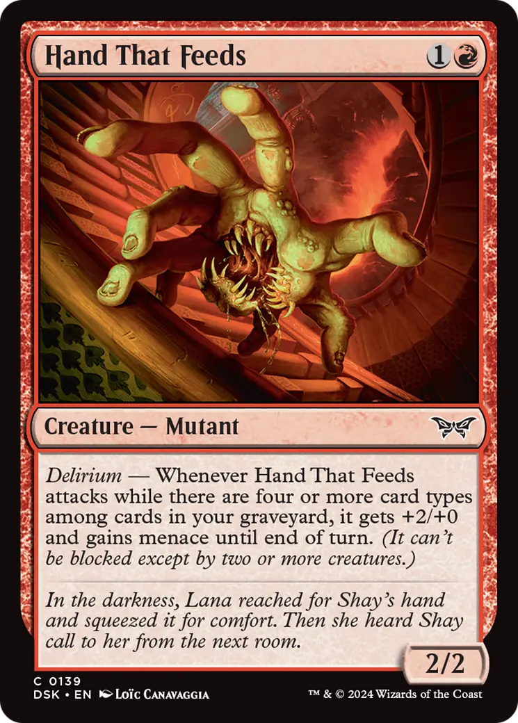 Hand That Feeds [Duskmourn: House Of Horror] 1