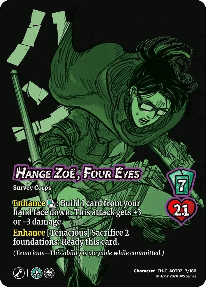 Hange Zoe, Four Eyes - Attack On Titan: Origins Of Power (Aot02) 1