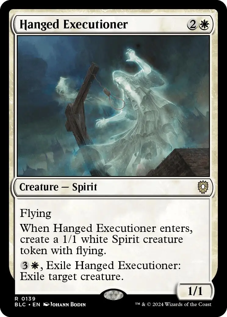 Hanged Executioner [Bloomburrow Commander] 1