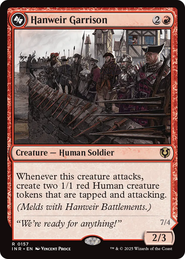 Hanweir Garrison [Innistrad Remastered] 1