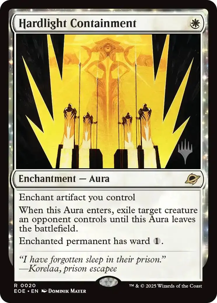 Hardlight Containment (Promo Pack) [Edge Of Eternities Promo Pack] 1