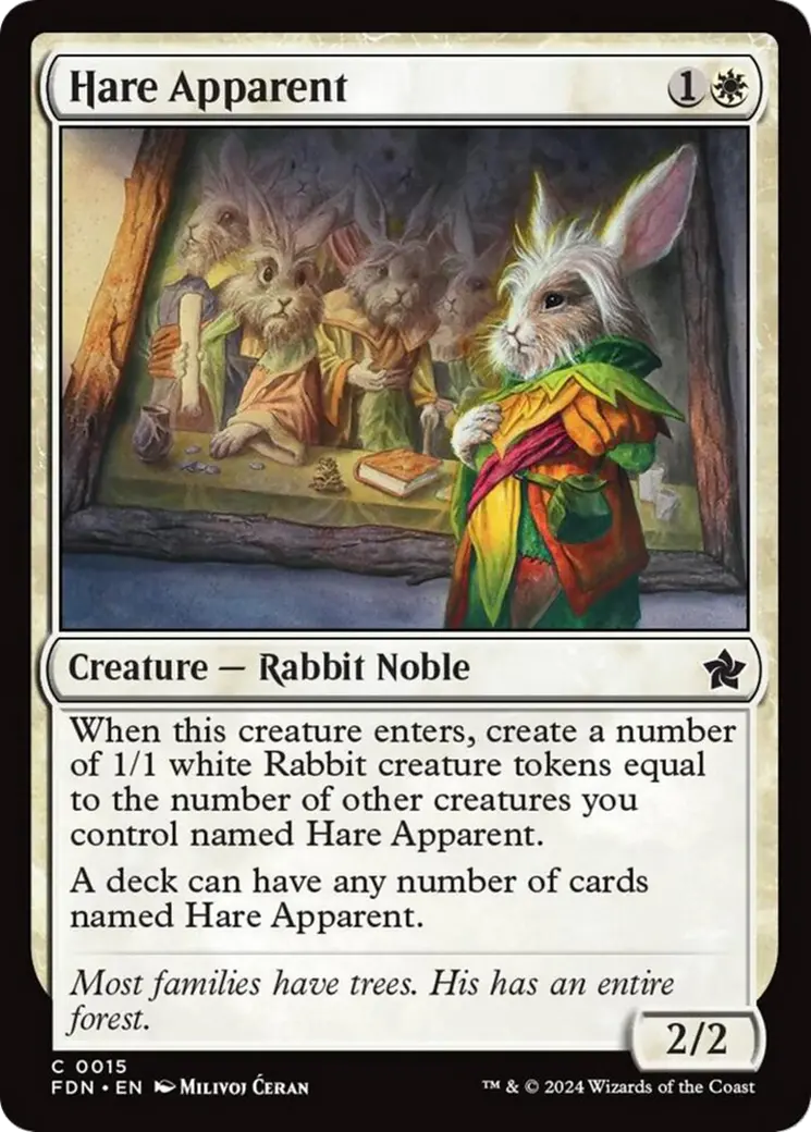 Hare Apparent [Foundations] 1