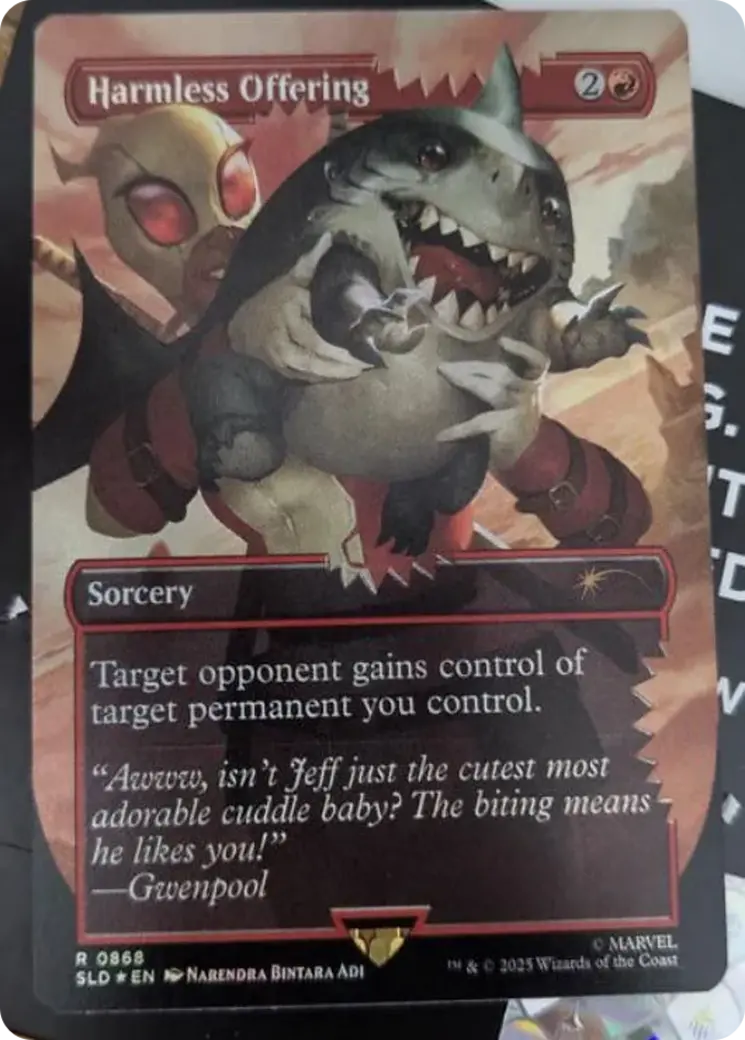 Harmless Offering (Rainbow Foil) [Secret Lair Drop Series] 1