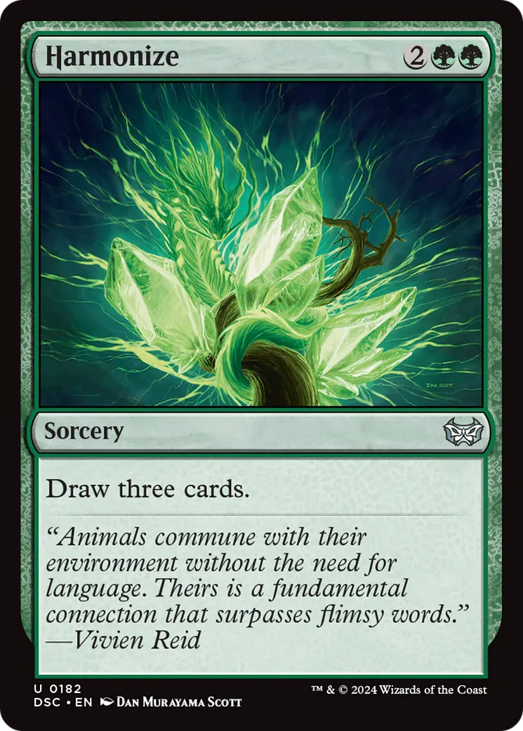 Harmonize [Duskmourn: House Of Horror Commander] 1
