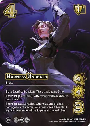 Harness Undeath (Alternate Art) 1