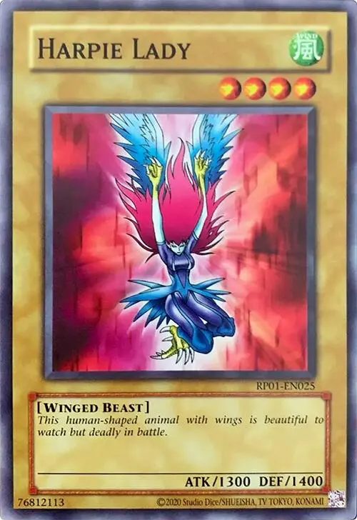 Harpie Lady [Rp01-En025] Common 1