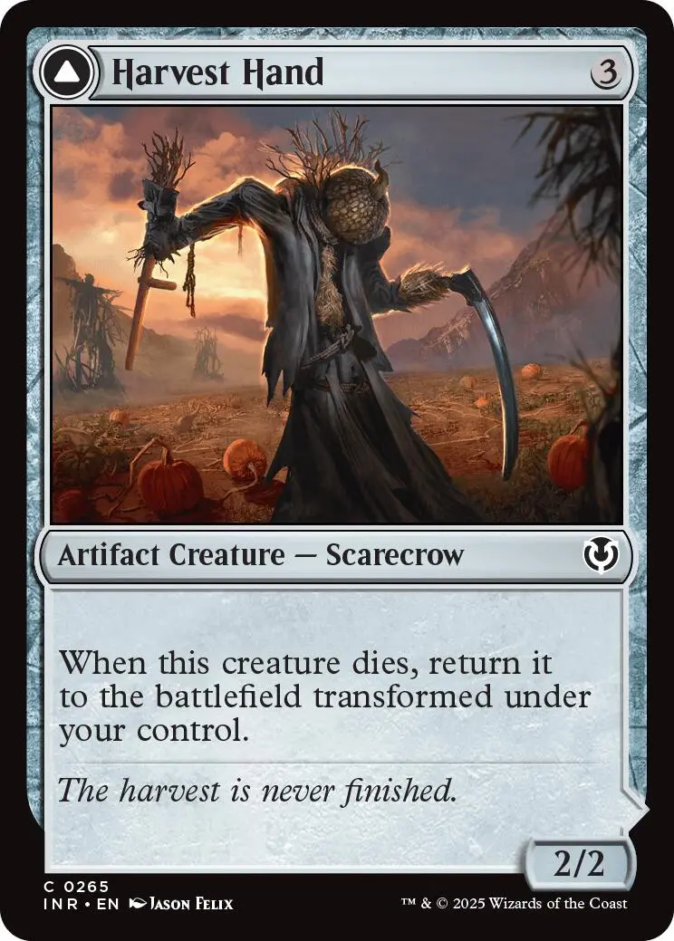 Harvest Hand // Scrounged Scythe [Innistrad Remastered] 1