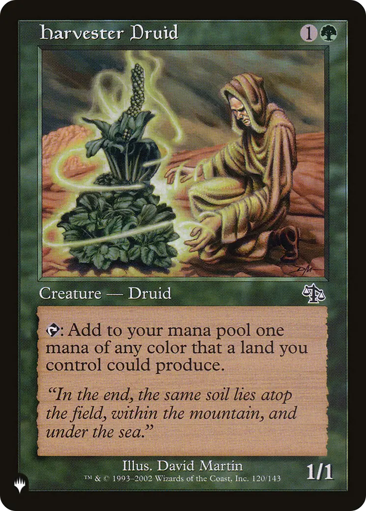 Harvester Druid [The List] 1