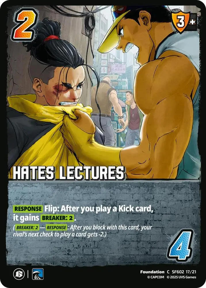 Hates Lectures - Challenger Series: Street Fighter 6 (Sf6) (Foil) 1